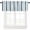 Haze blue blue, variant on Blue Aqua Striped Valances for Windows Farmhouse Kitchen Curtains Valances Rod Pocket Valance Curtains for Kitchen Windows Farmhouse Stripe Art Window Valances for Bathroom Bedroom 60"x18"