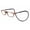 Brown, variant on LQCrafK NEW Magnetic Click Connect Reading Glasses Reader Folding Neck Hang Soft Rope