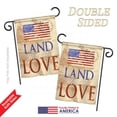thumbnail image 2 of Breeze Decor G161054-BO Land That I Love Americana Patriotic Impressions Decorative Vertical 13" x 18.5" Double Sided Garden Flag, 2 of 2