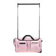 thumbnail image 2 of 29 Inch Dance Bag with Garment Rack Rolling Duffle with Privacy Curtain Pink, 2 of 7