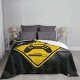 thumbnail image 6 of XMXT Throw Blanket, Game Player Zone Warning Signs Machine Washable Blankets for Sofa, 50 x 40 inches Multicolor, 6 of 9