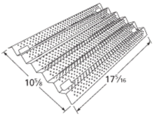 Stainless Steel Heat Plate for Kirkland, Nexgrill Brand Gas Grills
