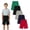 5 PACK, variant on HuaAngel Boys Athletic Shorts 5 Pack Breathable Quick Dry Basketball Shorts with Elastic Waist for Youth Boys Size 6-14