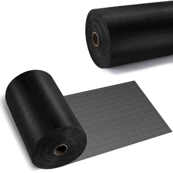Malla de Fibra de Vidrio Negra Wesnoy para Ventilación 20 cm x 50 m Rollo