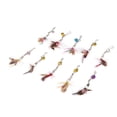 thumbnail image 4 of Cat Pole Replacement Feather Cute Flying Insect Replacement Feather Easy Installation 10Pcs For Cat Teaser Wands ANGGREK Otros, 4 of 8