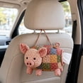 thumbnail image 5 of Patchwork Animal Tissue Box Cover, DIY Craft Kit Fabric Tissue Holder for Living Room Bedroom, Handmade Assembly Decorative Practical Home Accent, 5 of 6