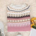 thumbnail image 6 of Edvintorg Womens Sweater Plus Size Fashion Crew Neck Casual Pullover Top Long Sleeve Loose Knit Sweaters Women's Clothes S-3XL Pink, 6 of 7