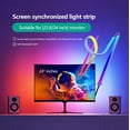 thumbnail image 1 of Color Music Game Sync Écran 24 Pouces Gaming Amosphere Ambient Télévision Intelligente Moniteur Bande LED Rétroéclairage pour Écran d'Ordinateur (24 Pouces), 1 of 7