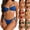 Black, variant on Women Vacation Bikini Solid Color Form Fitting Style Adjustable Halter Two Piece Style Slimming Fit Sexy Silhouette Red S