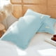thumbnail image 4 of Funda de almohada a prueba de aceite con doble tirante | Funda de algodón antideslizante | Protector de almohada con ajuste seguro y anticaídas | Tejido suave y transpirable | Apta para todos los ta, 4 of 5