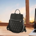 thumbnail image 1 of Mochila Portador Perfecl Bolsa de Transporte Diaria para Acampar Viajes Compras Hombres Negro, 1 of 8