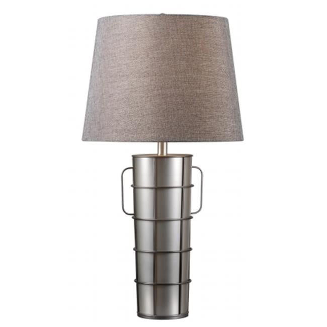 galvanized metal table lamp