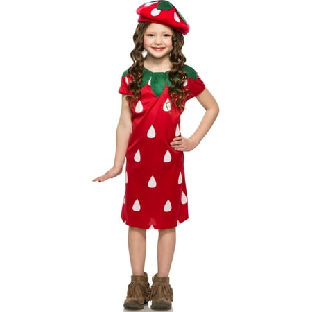 Child's Sweet Strawberry Girls Costume