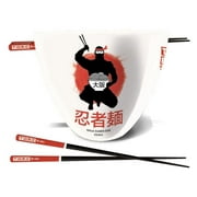The Original Ramen Company Ninja Ramen Bowl And Chopsticks Set