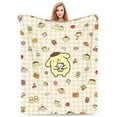 thumbnail image 6 of Gudetama Fleece Blanket Super Soft Cozy Throw Blanket 40"X30", Lightweight Fuzzy Comfy Flannel Blanket Warm Plush Throw Blankets For Couch, Sofa, Bed, 6 of 7
