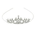 thumbnail image 1 of Rhinestone Tiara Crown Wedding Hair Accessory For Girls & Women, 1 of 8