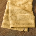 thumbnail image 4 of KitchenAid Albany Kitchen Towel 4-Pack Set, Orange Sorbet Yellow/White, 16"x26", 4 of 4