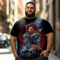 thumbnail image 2 of playera grande y alto para hombre big and tall men t shirt camisas playeras manga corta 2XLT 3DTS10094, 2 of 7