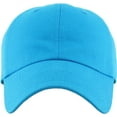 thumbnail image 2 of Classic Washed Solid Cotton Dad Hat Adjustable Baseball Cap Polo Style, 2 of 7