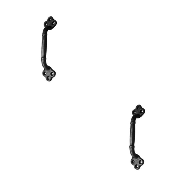 Wweixi Craft Door Handle With Solid Construction Comfortable Grip Easy To Install Black 006N 2Set