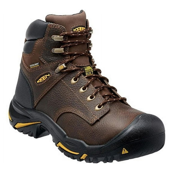 Men's KEEN Utility Mt Vernon 6" Soft Toe Boot Cascade Brown 11 2E