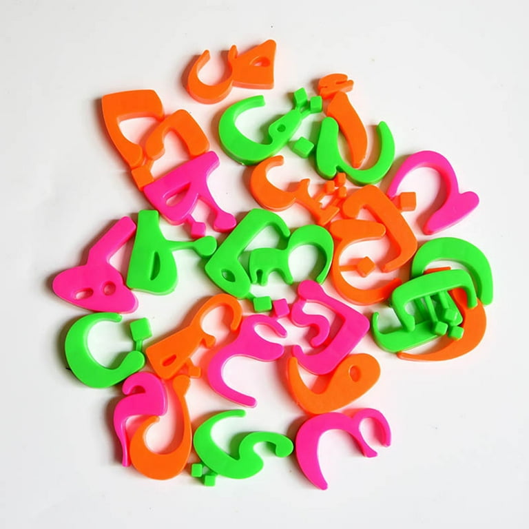 Bluethy Multicolor Arabic Alphabet Fridge Magnet Sticker Kid