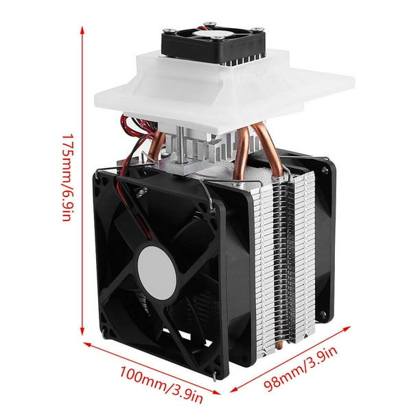 Core Semiconductor Thermoelectric Peltier Refrigeration Cooling System Cooler Tool Parts Semiconductor Peltier Cooler Dual 