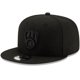 thumbnail image 1 of New Era MLB 9FIFTY Gorra ajustable con logo primario del equipo, color negro, talla única - Milwaukee Brewers Black, 1 of 5