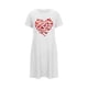 thumbnail image 4 of Camisón corto de mujer, vestido de largo medio con estampado de moda, camisón corto extragrande de mujer, camisón de manga corta con estampado de pecho a la moda, camisón de mujer, 4 of 6
