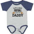 thumbnail image 3 of Inktastic Watching Football with My Daddy Boys or Girls Baby Bodysuit, 3 of 5