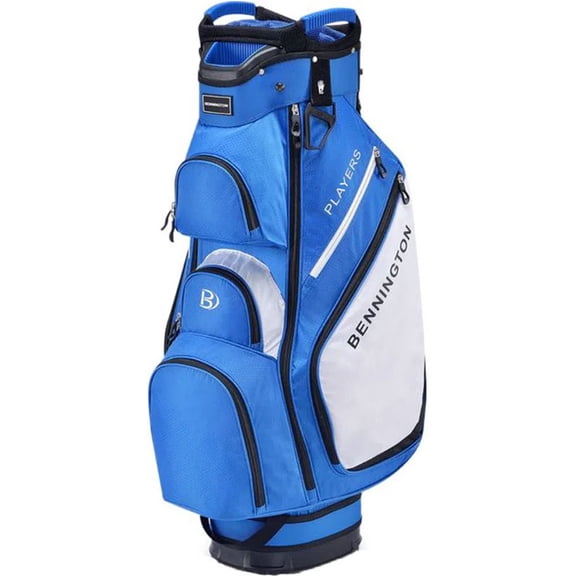 Bennington Players Lite Royal White Cart Golf Bag