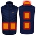 thumbnail image 3 of Chaleco calefactor inteligente de temperatura constante con control doble de 11 zonas múltiples para hombres y mujeres con el mismo chaleco calefactor, chaleco calefactor eléctrico inteligente, 3 of 4
