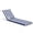 Stripe Navy Blue, variant on FOOWIN Waterproof Outdoor Chaise Lounge Cushions, 72"×21"×3" Lounge Chair Cushions for Poolside & Patio Chairs Set of 2, Navy Blue