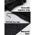 thumbnail image 4 of Bolso FASTFAIRY de nailon mediano con forma de media luna para hombro, 4 of 6