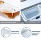 thumbnail image 4 of Juego de 8 Contenedores de Vidrio para Alimentos Bayco 880 ml con Tapa Hermética, 4 of 6