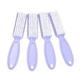 thumbnail image 1 of Limpiador de uñas de 4 piezas, cepillo de uñas, herramientas de limpieza de uñas, cepillo de manicura con mango de plástico, cepillos de pedicura, morado claro, 1 of 8