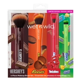 Wet n Wild Trick or Treat 4-Piece Makeup Brush Set