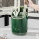 thumbnail image 4 of Caja de almacenamiento de palillos de pared | Organizador de utensilios de cocina con compartimentos separados para cucharas, tenedores y palillos | Estante de plástico para encimera, 4 of 4