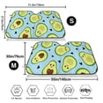 thumbnail image 3 of Balery Avocado And Hearts Windshield Sun Shade, Car Front Window Sunshade Cover ,Automotive Interior Portected Blocks Uv Rays For Car Pickup Truck Suv Accessories- Small, 3 of 7