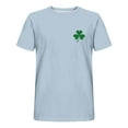 thumbnail image 3 of COSFO Men T Shirts Casual Short Sleeve Crew Neck St Patricks Day Tops Loose Pullover Workout Shirts, 3 of 3