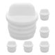 thumbnail image 3 of Tapón de drenaje para cubo de fregona (6 unidades), repuesto para bañera, cocina, baño, lavadero, tubo redondo, tapa de orificios, con asa, 3 of 8