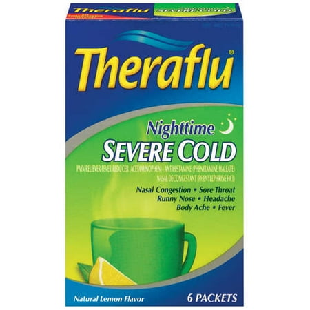 Theraflu Severe Cold Nighttime Pe