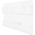 thumbnail image 5 of Acrylic Brochure Pamphlet Holder, Brochure Display Stand, Business Tri Fold Multi Slot Rack, Wall Mount Clear Pocket Brochure Holder for Storing Small Books (10 Pockets), 5 of 10