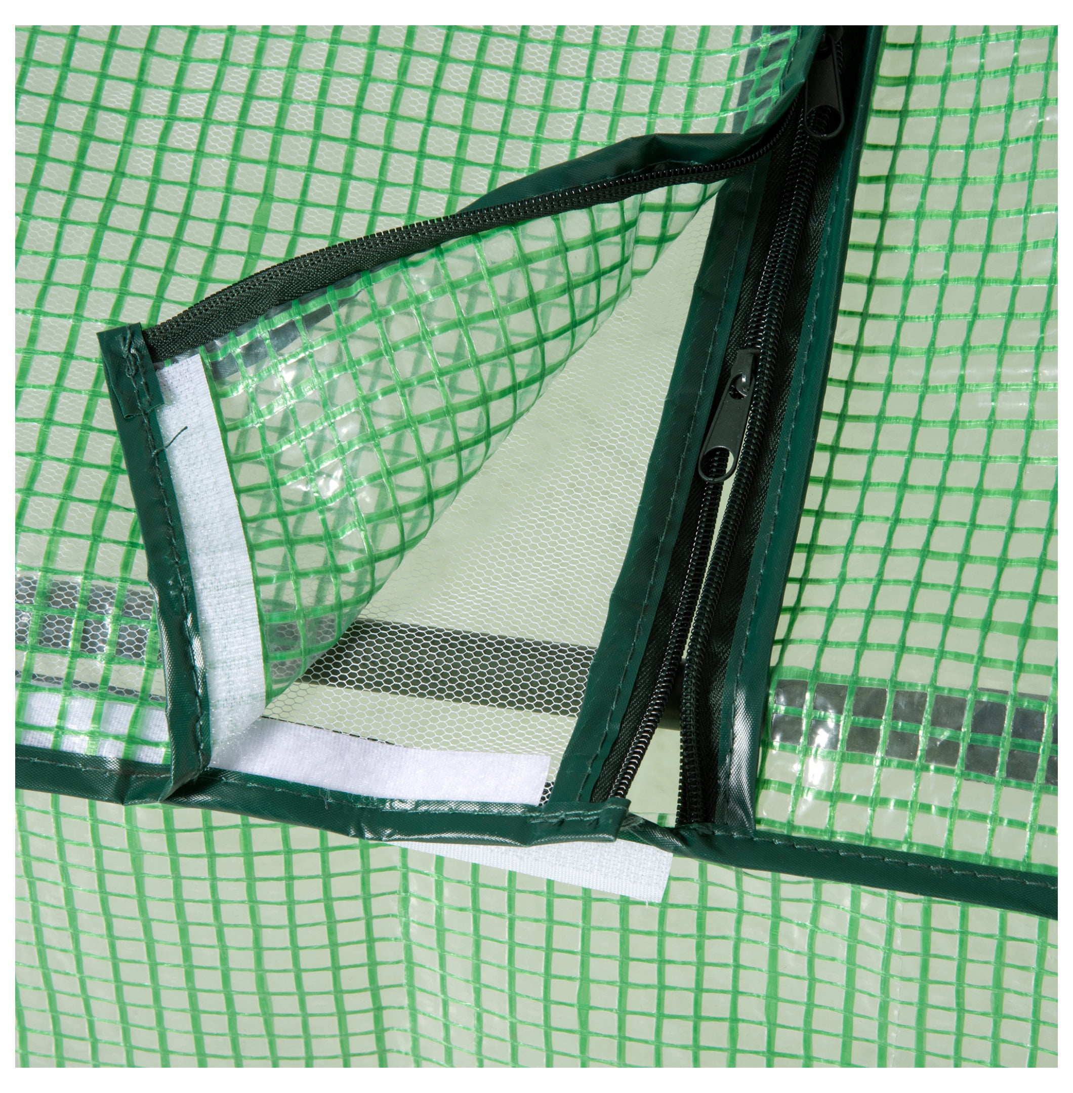 71" x 36" x 28" Mini Greenhouse Portable Hot House for Plants with Large Zipper Windows for Outdoor, Indoor, Garden, Green