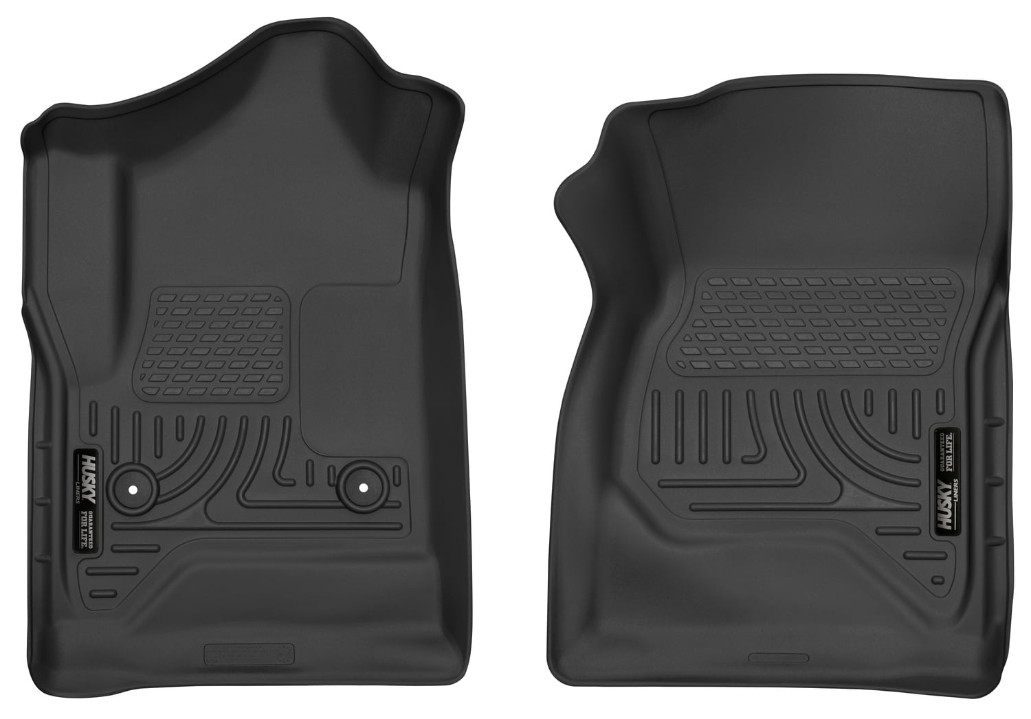 Husky Liners 52741 Black Front Floor Liner (Fits 1417 Silverado STD