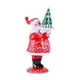 thumbnail image 4 of Figuras navideñas de Papá Noel, figuras en miniatura de Papá Noel, adorable Papá Noel hombre rojo, 4 of 9