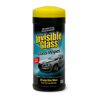 Invisible Glass 90166 28-Count Lint-Free and Ammonia-Free 7 X 12