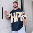 thumbnail image 2 of Camisetas para hombre, camisetas holgadas, de gran tamaño, con estampado, camisetas para hombre, cuello redondo, ropa barata con alfabeto y de alta calidad, talla normal 5xl Y2k, 2 of 5