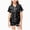 A017-Black, variant on Cdudpw Halloween Pajamas Toddler Girl Print Halloween Pajama Set Short Sleeve Button Down Shirt Fall 2 Piece Outfits(A017-Dark Blue)