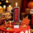 thumbnail image 6 of VAIFTILNO Halloween Themed Birthday Candles, Number Candles 0-9, Numeral Cake Topper with Spider & Web Decor for Halloween Cake Decor (More Styles), 6 of 7